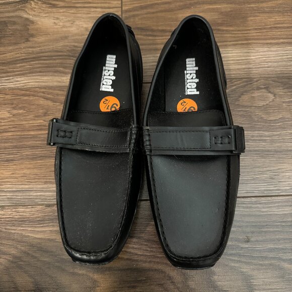 Unlisted by Kenneth Cole Kenneth Cole Unlisted Men's Wister Belt Driving Loafers - Picture 2 of 5